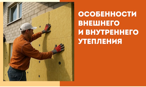 Какие особенности внешнего и внутреннего утепления в Печоре
