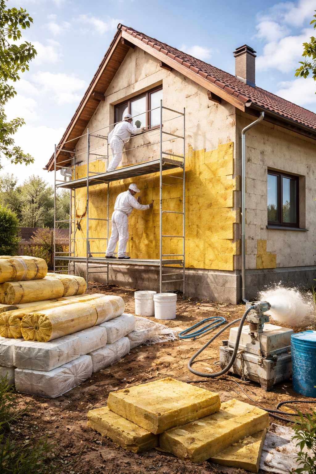 Профессиональное утепление домов в Печоре — тепло, надежность, экономия